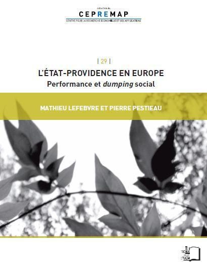 Emprunter L'Etat-providence en Europe. Performance et dumping social livre