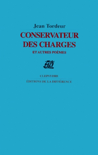 Emprunter Conservateur des charges et autres poèmes livre