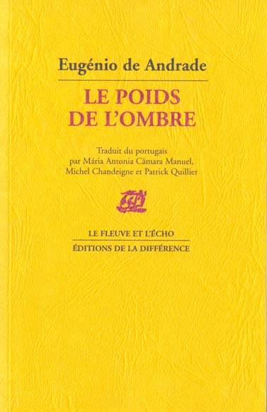 Emprunter Le poids de l'ombre. Poèmes livre