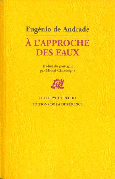 Emprunter A l'approche des eaux livre