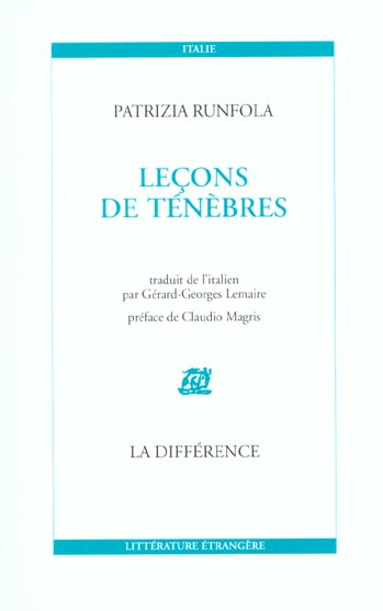 Emprunter Leçons de ténèbres livre