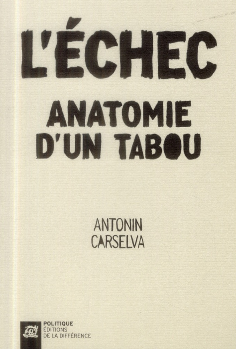 Emprunter L'échec, anatomie d'un tabou livre