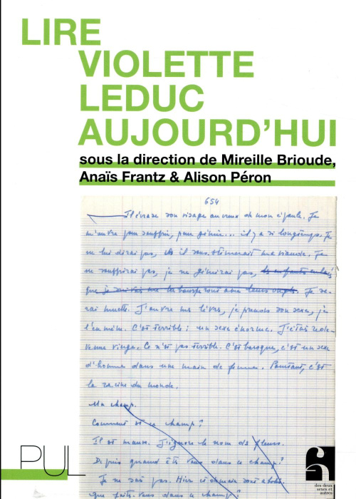 Emprunter Lire Violette Leduc aujourd'hui livre