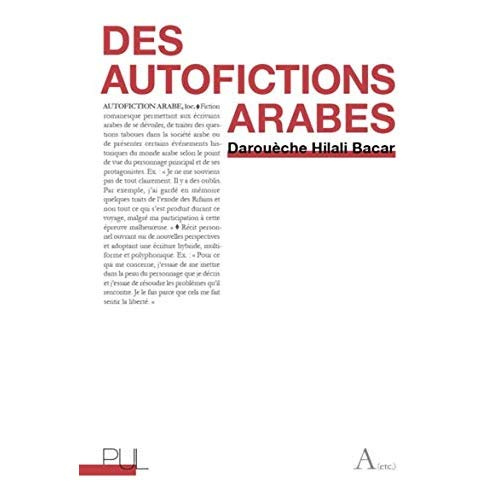 Emprunter Des autofictions arabes livre
