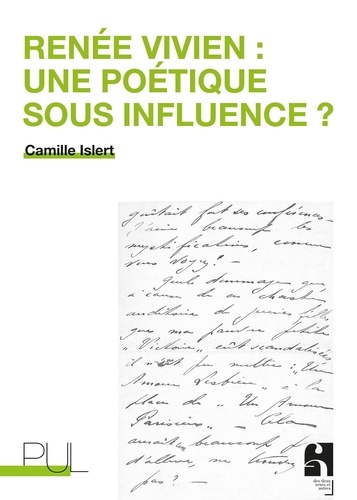 Emprunter Renée Vivien : une poétique sous influence ? livre
