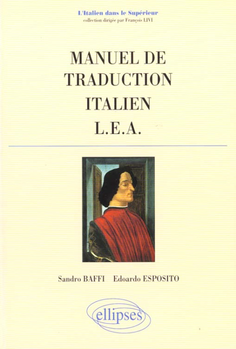 Emprunter Manuel de traduction italien LEA livre