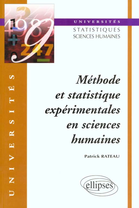 Emprunter Méthode et statistique expérimentales en sciences humaines livre