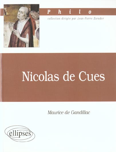 Emprunter Nicolas de Cues livre