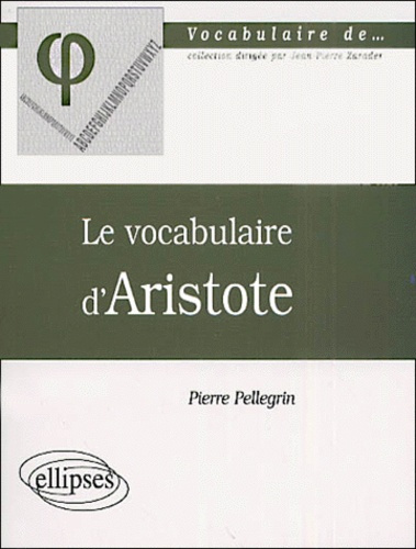 Emprunter Le vocabulaire d'Aristote livre