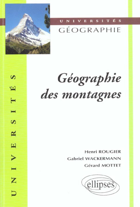 Emprunter Géographie des montagnes livre
