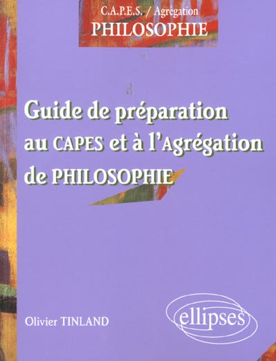Emprunter Guide de préparation au capes et à l'agrégation de philosophie livre