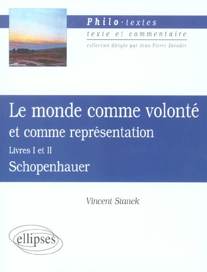 Emprunter Le monde comme volonté et comme représentation. Livres 1 et 2, Schopenhauer livre