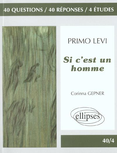 Emprunter Primo Levi, Si c'est un homme livre