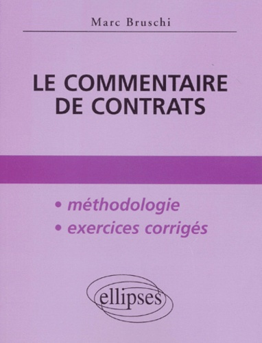 Emprunter Le commentaire de contrats livre