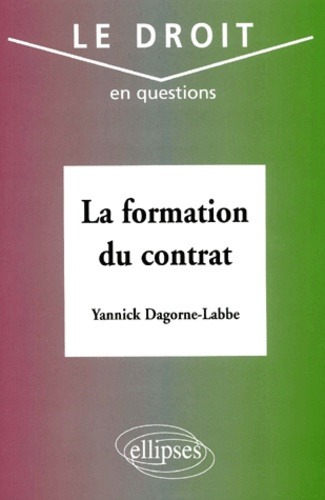 Emprunter La formation du contrat livre