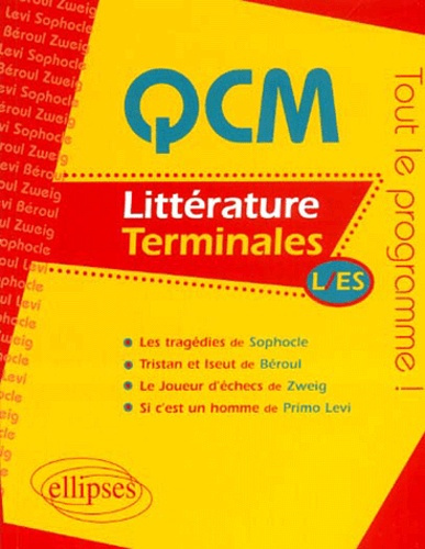 Emprunter QCM Littératures Terminales L/ES livre