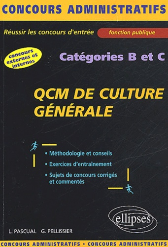 Emprunter QCM de culture générale. Catégorie B et C livre
