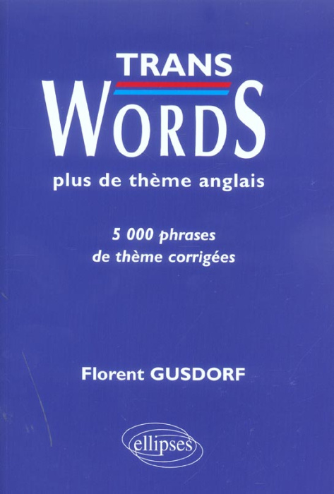 Emprunter Trans Words . Exercices de thème livre