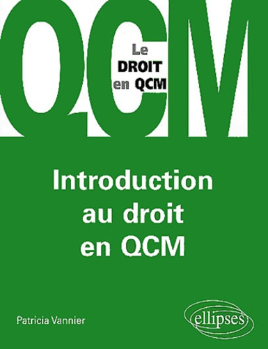 Emprunter Introduction au droit en QCM livre