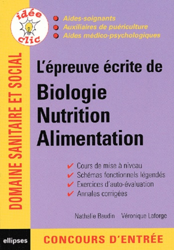 Emprunter L'épreuve écrite de biologie nutrition alimentation livre