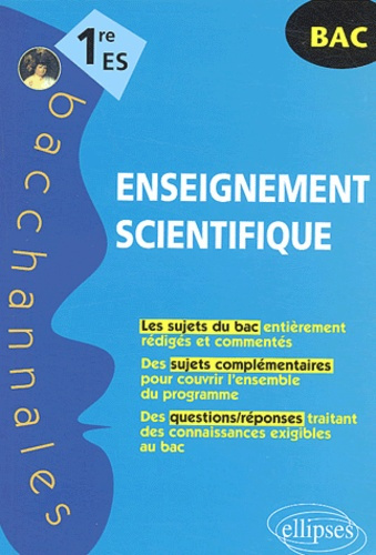 Emprunter Enseignement scientifique 1ère ES livre