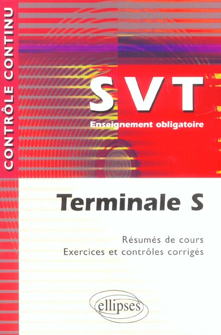 Emprunter Sciences de la Vie et de la Terre Terminale S livre