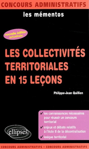 Emprunter Les collectivités territoriales en 15 leçons. Edition revue et corrigée livre