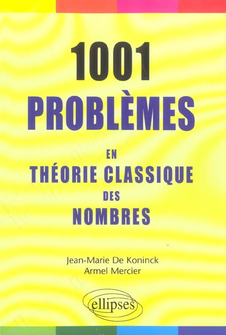 Emprunter 1001 Problèmes en théorie classique des nombres livre