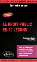 Emprunter Le droit public en 20 leçons. 2e édition livre