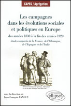 Emprunter Les campagnes dans les évolutions sociales et politiques en Europe, des années 1830 à la fin des ann livre