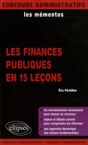 Emprunter Les finances publiques en 15 leçons livre