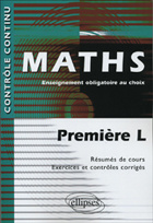 Emprunter Maths 1e L. Enseignement obligatoire au choix livre