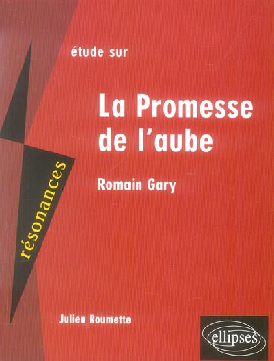 Emprunter Etude sur Romain Gary La Promesse de l'aube livre