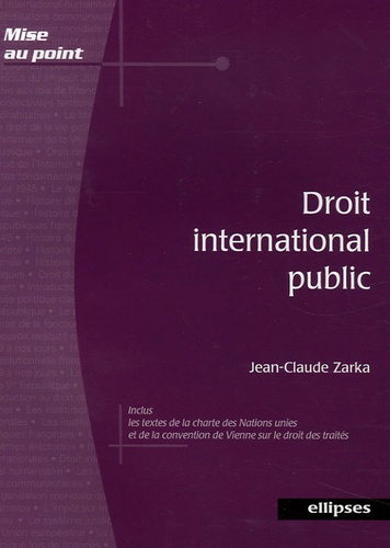Emprunter Droit international public livre