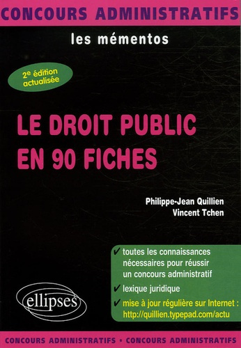 Emprunter Le droit public en 90 fiches. 2e édition livre