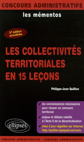 Emprunter Les collectivités territoriales en 15 leçons. 3e édition livre