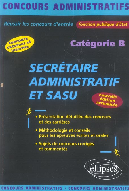 Emprunter Secrétaire administratif et SASU. 3e édition livre