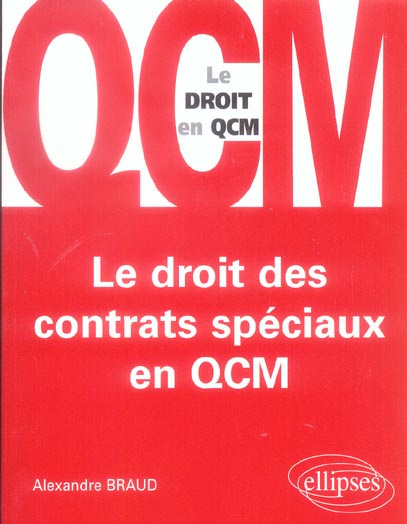 Emprunter Le droit des contrats spéciaux en QCM livre