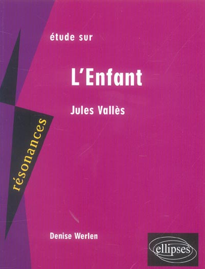 Emprunter Etude sur L'Enfant, Jules Vallès livre