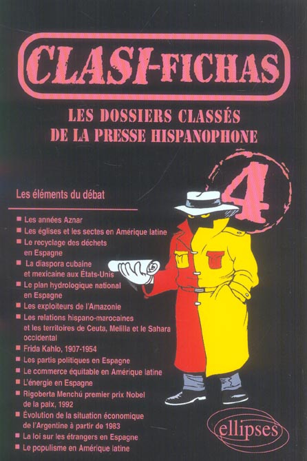 Emprunter Les dossiers classés de la presse hispanophone. Tome 4, Clasi Fichas livre