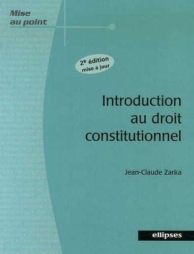 Emprunter Introduction au droit constitutionnel. 2e édition livre