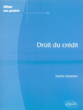 Emprunter Droit du crédit livre