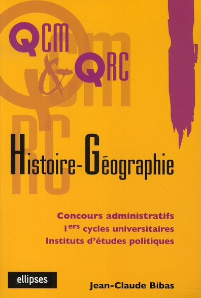 Emprunter Histoire-géographie livre