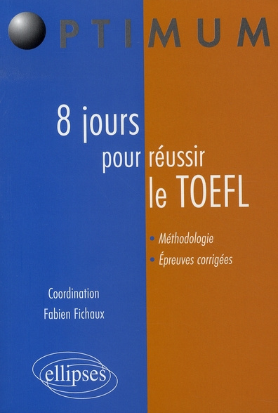 Emprunter 8 Jours pour réussir le TOEFL livre