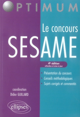 Emprunter Le concours SESAME. 4e édition livre