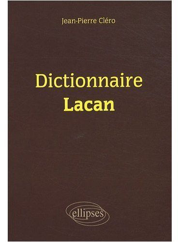 Emprunter Dictionnaire Lacan livre