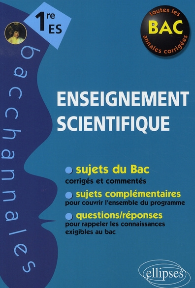 Emprunter Enseignement scientifique 1e ES. 3e édition livre