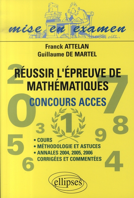 Emprunter Réussir l'épreuve de Mathématiques du Concours d'accès livre