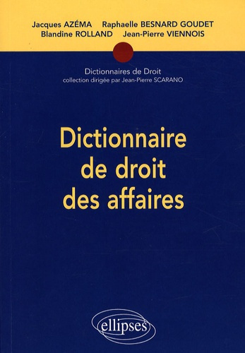 Emprunter Dictionnaire de droit des affaires livre