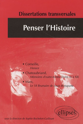 Emprunter Penser l'Histoire. Dissertations transversales livre